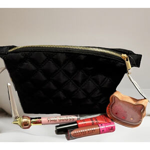 Mixed MakeUp/Beauty Bundle W/ Free Blk Quilted Cosmetic Bag NWT•Nyx,Jeffree Star